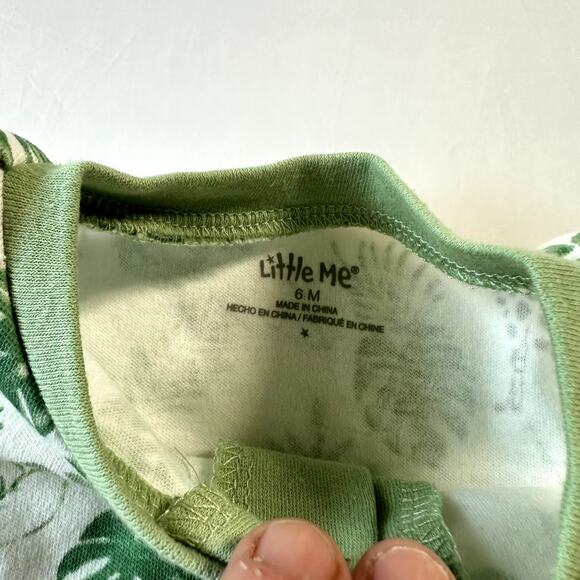 Little Me Safari Muscle Tank Romper Sz 6 mo - Picture 5 of 7